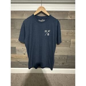 Men's Howler Bros Brothers T shirt L Blue Green Octopus Logo